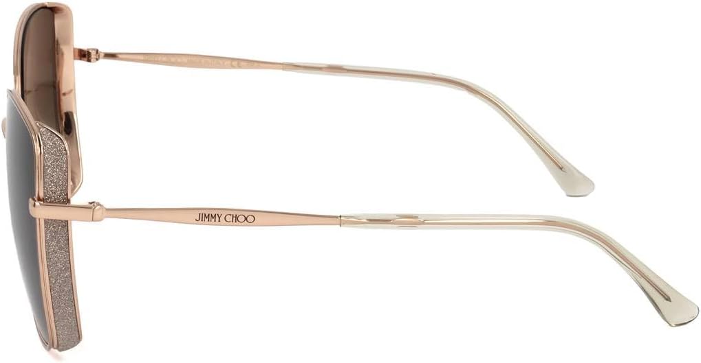 Jimmy Choo ALEXIS/S Rose Gold/Brown Shaded 59/18/145 women Sunglasses