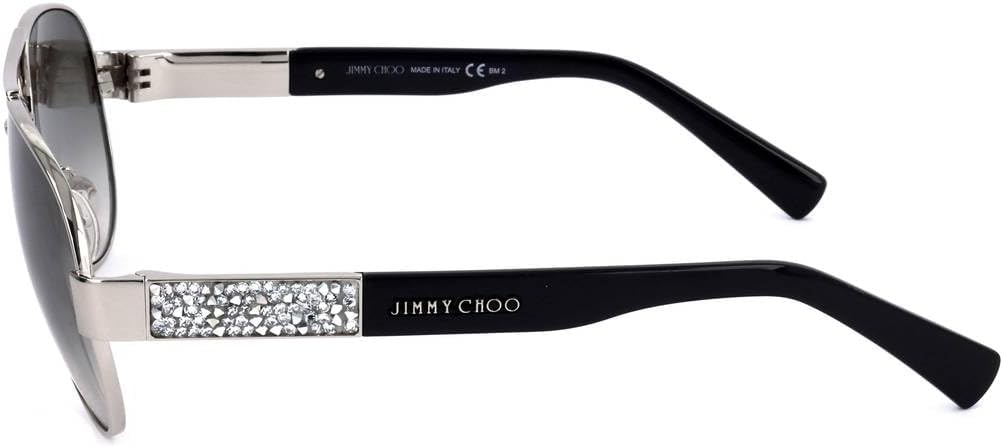 Jimmy Choo Womens Baba/S Palladium/Grey Mirror Silver